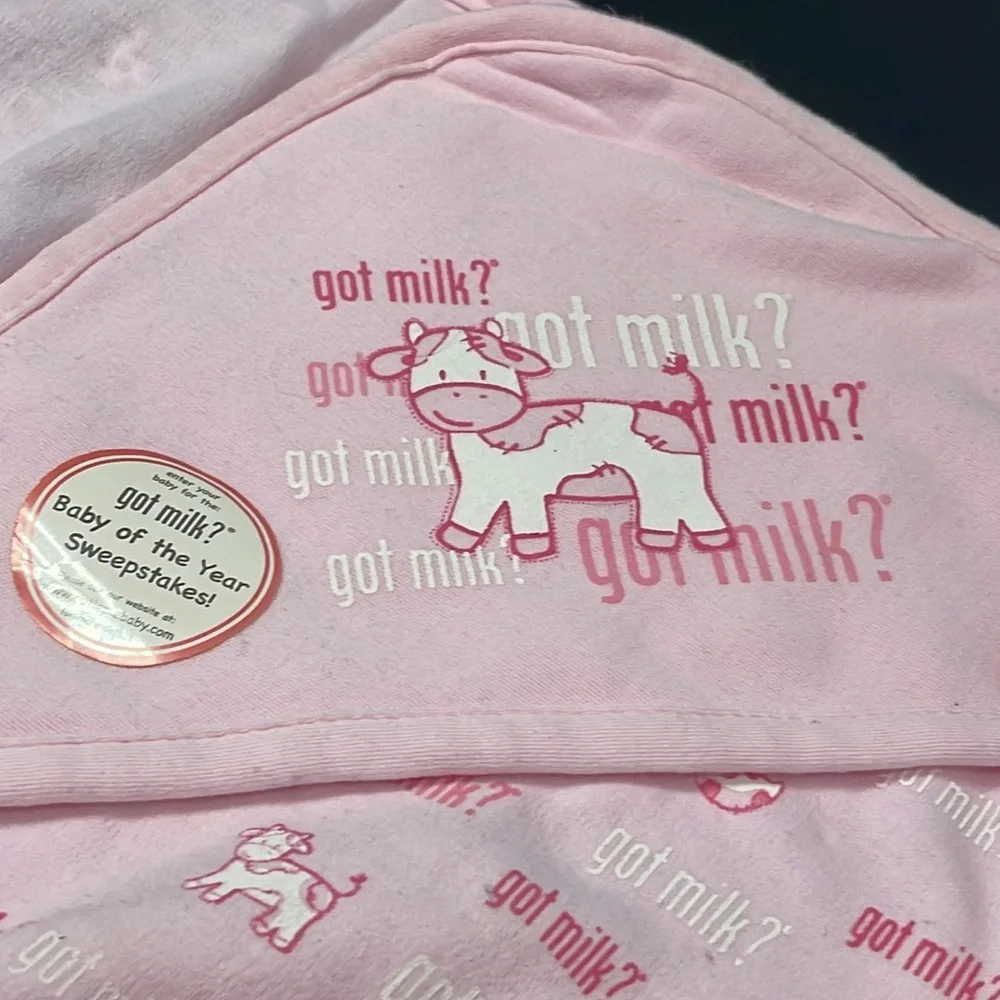 Got Milk Baby Blanket and Baby Girl Book - Picture 4 of 10